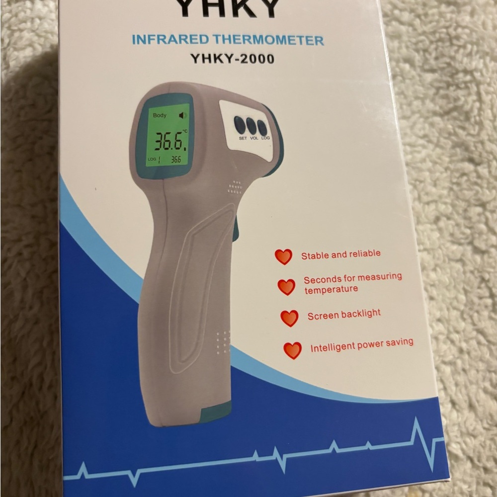 YHKY Infrared Thermometer YHKY-2000 instant Forehead Thermometer fever alarm.